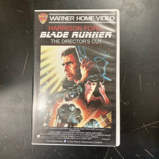 Blade Runner (director's cut) VHS (VG+/M-) -jännitys/sci-fi-